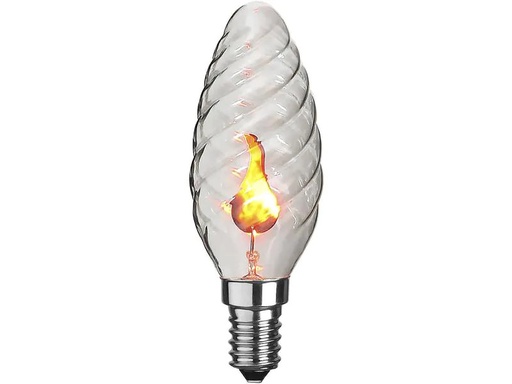 [90073072 1103108] Star Trading Lampe Flame Lamp 3 W (25 W) E14 Warmweiss