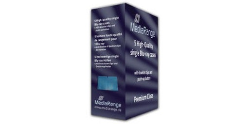 [90073202 168248] MediaRange Hülle Blu-Ray 1 Disc