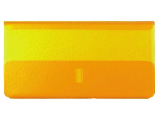 [90073245 1045974] CONNECT Zubehör Hängeregister Klarsichthülsen, 60 mm, Gelb, 25 Stk.