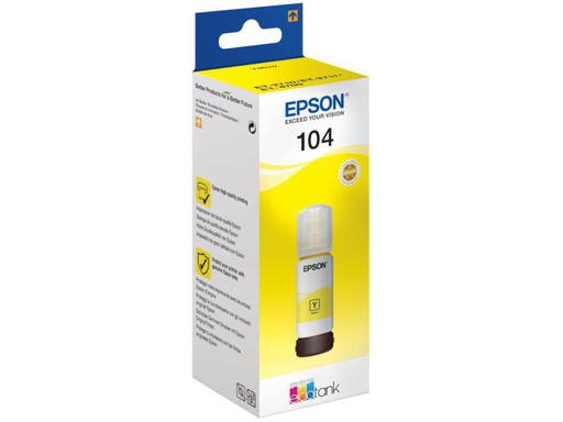 [90007309 865009] Epson Tinte 104 / C13T00P440 Yellow
