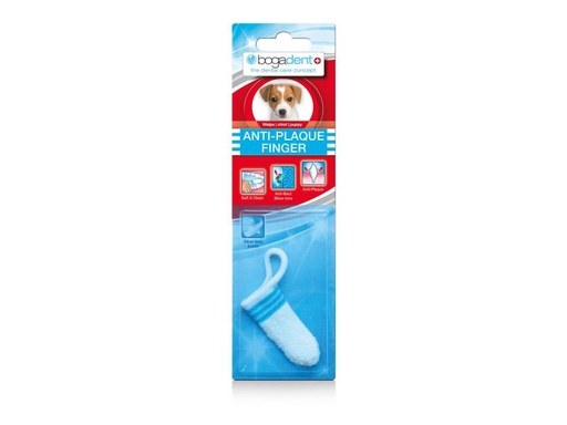 [90073354 560816] bogar Anti-Plaque Finger für Welpen, 1 Stück