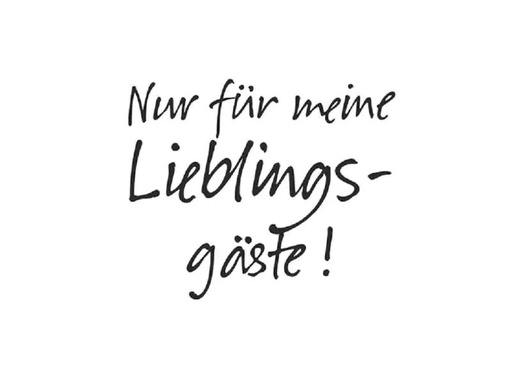 [90073375 1041935] Braun + Company Papierservietten Nur für meine Lieblingsgäste 20 Stück