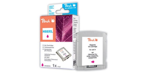 [90073380 206845] Peach Tinte HP Nr. 88XL (C9392AE) Magenta