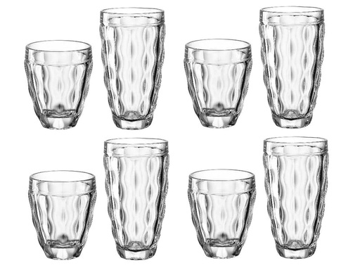 [90007318 1186696] Leonardo Trinkglas Brindisi 8-teilig, Transparent