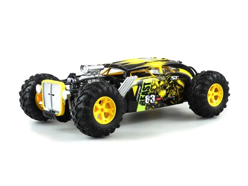 [90073447 1104999] Amewi Steampunk Hotrod Gelb, 1:12, RTR