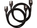 Corsair SATA3-Kabel Premium Set Schwarz 60 cm