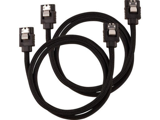 [90073503 858123] Corsair SATA3-Kabel Premium Set Schwarz 60 cm