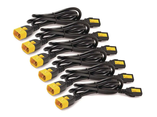 [90073534 880402] APC Zubehörset AP8702S-WW Netzkabelset Verriegelbar C13 C14 0.6m