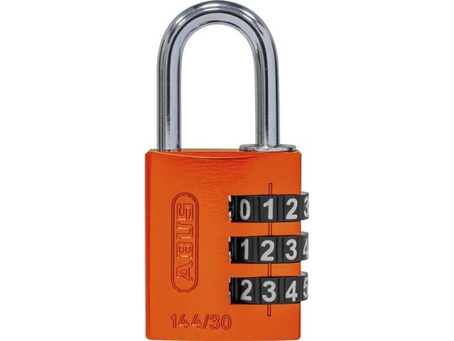[90073552 1169181] Abus Zahlenschloss 144/30 B/DFNLI Orange Aluminium