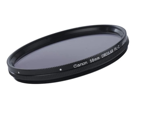 [90073607 86075] Canon Polfilter Zirkularpolfilter 58 mm