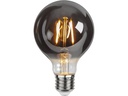 Star Trading Lampe Plain Smoke G80 1.8 W (15 W) E27 Warmweiss