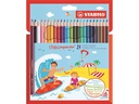 STABILO Farbstifte Kids Design, 24 Stück