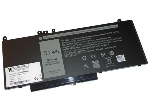 [90073791 989521] Vistaport Akku für DELL Latitude E5450/E5550