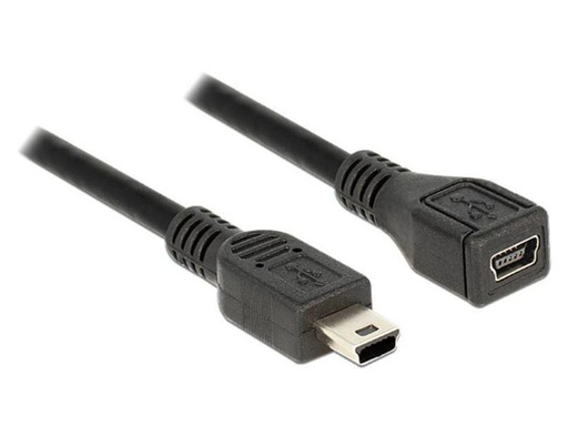[90007360 539671] Delock USB 2.0-Verlängerungskabel  Mini-USB B - Mini-USB B 1 m