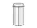 Brabantia Toucheimer Touch Bin Fingerprint proof  60 l, Matt Steel