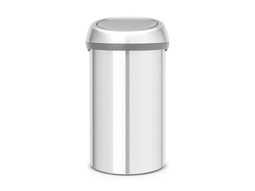 [90007369 518191] Brabantia Toucheimer Touch Bin Fingerprint proof  60 l, Matt Steel