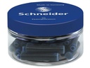 Schneider Tintenpatrone 30 Stück, Blau