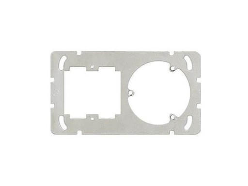 [90074162 527724] Feller EDIZIOdue Befestigungsplatte R&amp;M freenet 1 x 2