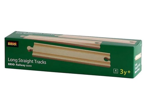 [90074225 309969] BRIO Eisenbahn 1/1 gerade Gleise 216mm
