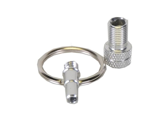 [90074240 1192331] byschulz Ventiladapter Mini-Tool Silber
