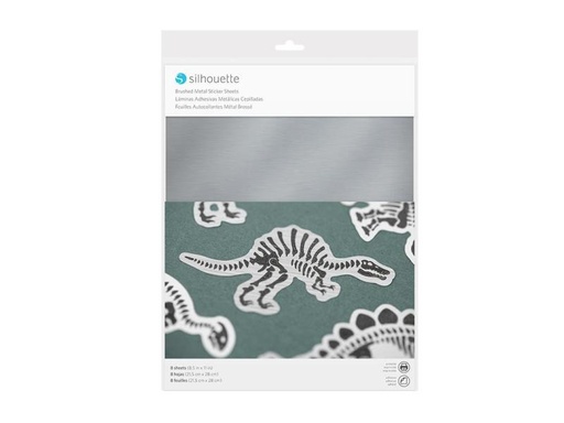 [90074250 961466] Silhouette Stickerpapier Metallic Silber