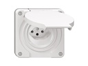 Feller NUP-Steckdosen NEVO 1x T13 weiss