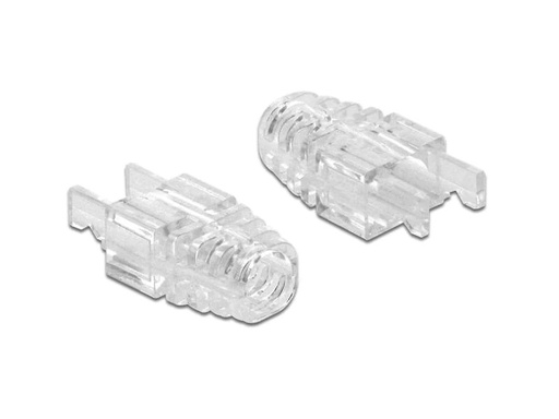 [90074303 1025696] Delock Knickschutztülle RJ45 Transparent, 20 Stück