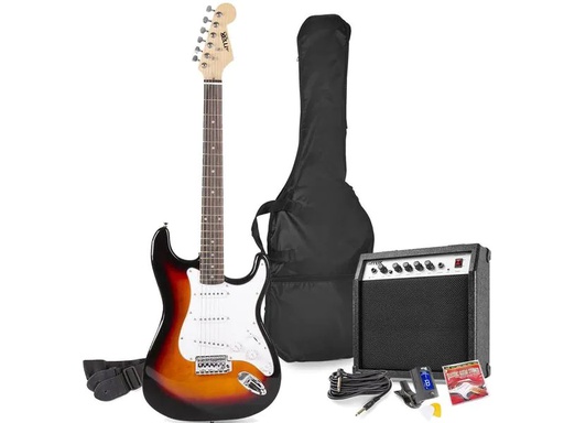 [90074316 1114610] MAX E-Gitarre GigKit Sunburst