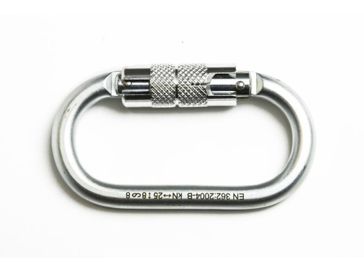 [90074433 896580] Zurrfix Stahlkarabiner mit Twistlockverschluss