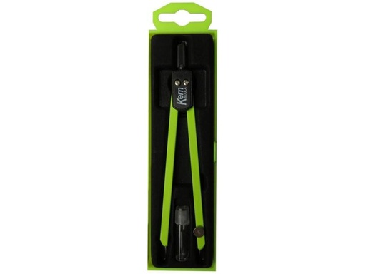 [90007428 1103387] Kern Zirkel KERN Scola 13.5 cm Neongelb