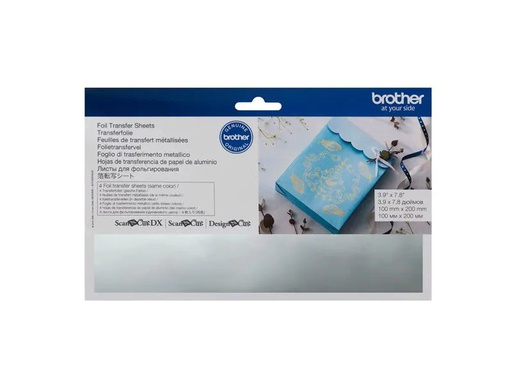 [90074504 558701] Brother Transferfolie ScanNCut Silber