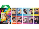 Fujifilm Sofortbildfilm Instax Mini Rainbow 10 Blatt