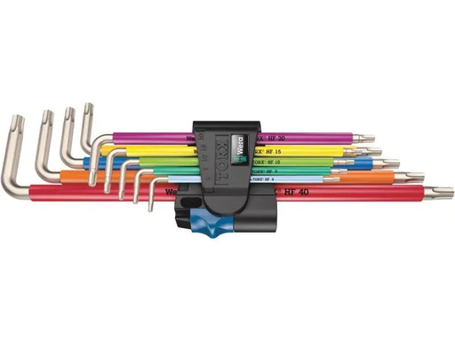 [90074633 915002] Wera Winkelschlüssel-Set 3967/9 SXL MC HF S 1 Torx