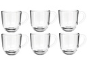Leonardo Kaffeetasse Napoli 280 ml, 6 Stück, Transparent