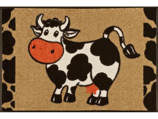 [90074920 873044] wash+dry Fussmatte Kuh Rosi, 50 cm x 75 cm
