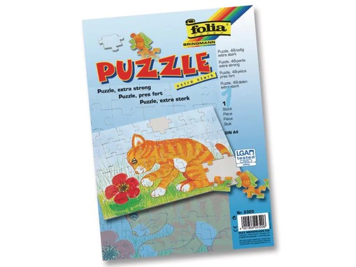 [90074951 649247] Folia Papp-Puzzle A4 1 Stück
