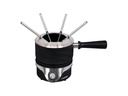 Rotel Fleischfondue-Set U1852CH 6 Teile, Schwarz