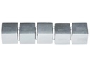 Sigel Haftmagnet SuperDym Cube-Design 5 x 11 mm Silber, 5 Stück