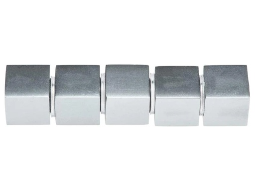 [90074987 540432] Sigel Haftmagnet SuperDym Cube-Design 5 x 11 mm Silber, 5 Stück