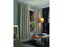 Stotz Decor AG Nachtvorhang mit Faltenband Maloja 135 cm x 160 cm, Natur