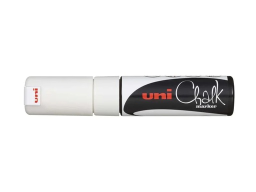 [90075066 779987] Uni Kreidemarker Uni CHALK 8 mm Weiss