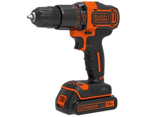 [90075176 468757] BLACK+DECKER Akku-Schlagbohrschrauber BDCHD18K Kit