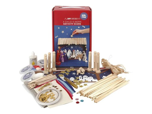 [90075197 981087] Creativ Company Bastelset Weihnachtskrippe