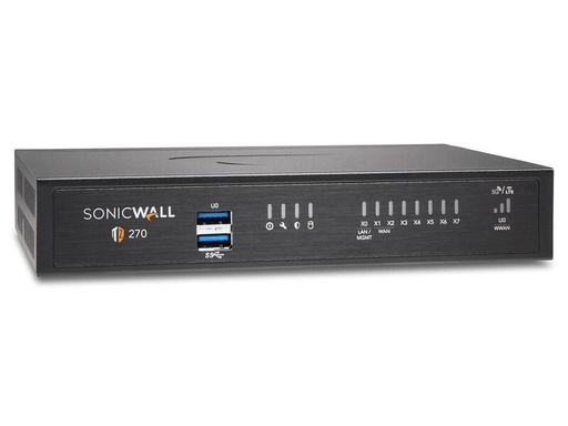 [90075216 1196255] SonicWall Firewall TZ-270 SecureUpg-Plus Ess. Appliance,w/EPSS, 3yr