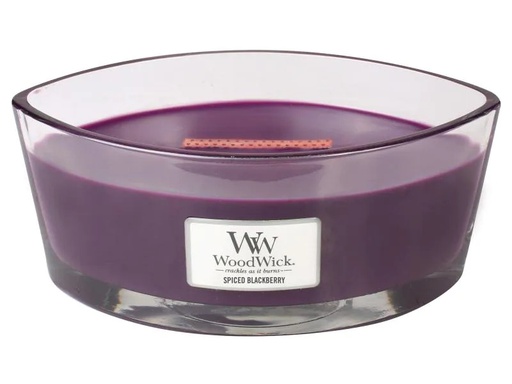 [90075342 1005042] Woodwick Duftkerze Spiced Blackberry Ellipse
