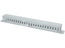 Wirewin Kabelführungspanel KRP 1U , Grau