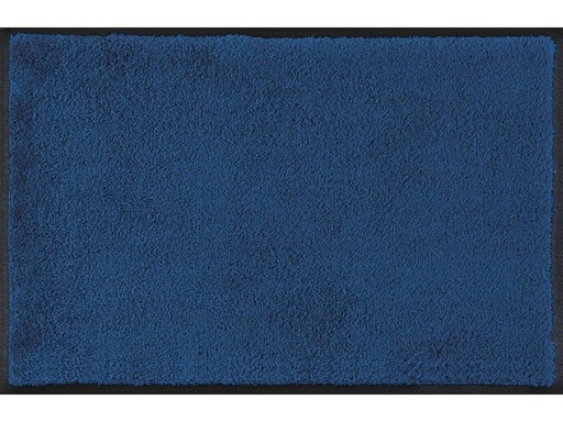 [90075443 878646] wash+dry Fussmatte Marineblau, 60 cm x 90 cm