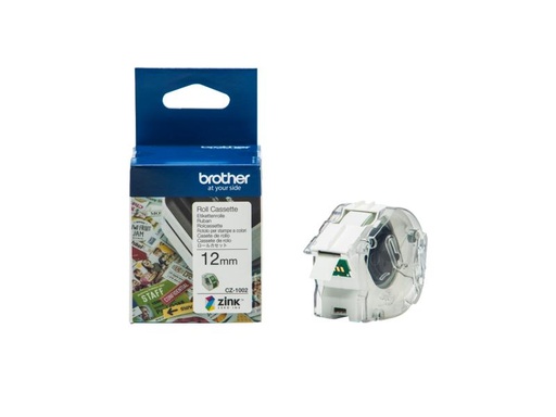 [90075499 758096] Brother Etikettenrolle CZ1002 ZINK 12 mm x 5 m