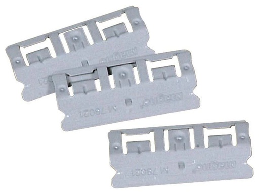[90075507 1045972] CONNECT Zubehör Hängeregister Metall-Reiter, 60 mm, 50 Stk.