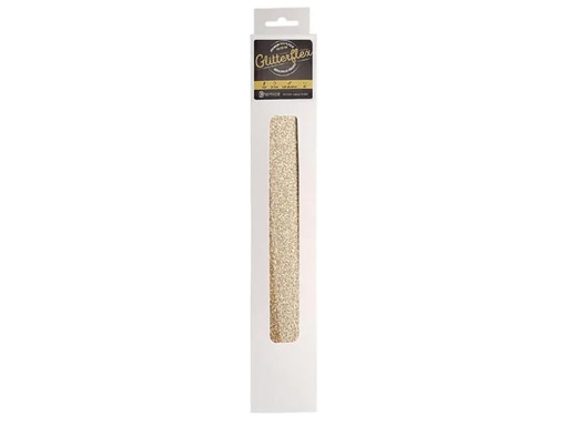[90007534 887125] Chemica Aufbügelfolie Glitterflex Gold